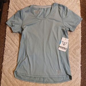 Korsa Women's Light Blue Short Sleeve Tee